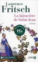 Couverture du livre « La faïencière de Saint-Jean » de Laurence Fritsch aux éditions Presses De La Cite