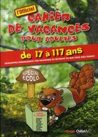 Couverture du livre « Cahier de vacances pour adultes ; spécial écolo » de  aux éditions Chiflet