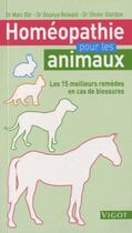 Couverture du livre « Homéopathie pour les animaux » de  aux éditions Vigot