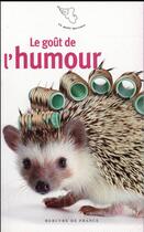 Couverture du livre « Le goût de l'humour » de  aux éditions Mercure De France