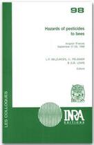 Couverture du livre « Hazard of pesticides to bees » de Belzunces aux éditions Inra