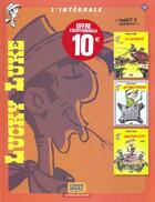 Couverture du livre « Lucky Luke ; INTEGRALE VOL.1 ; T.1 A T.3 » de Rene Goscinny et Morris aux éditions Lucky Comics