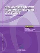 Couverture du livre « Organisation du système d'information comptable et de gestion t.1 » de Christine Moysan aux éditions Corroy