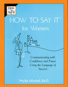 Couverture du livre « How To Say It for Women » de Mindell Phyllis aux éditions Penguin Group Us