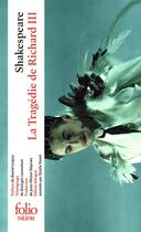 Couverture du livre « Richard III » de William Shakespeare aux éditions Folio