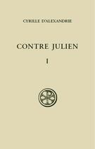 Couverture du livre « Contre julien t.1 » de  aux éditions Cerf