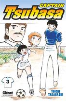 Couverture du livre « Captain Tsubasa Tome 3 » de Yoichi Takahashi aux éditions Glenat