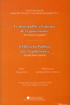 Couverture du livre « Droit public a l'epreuve de la gouvernance » de Rios Rodriguez J. aux éditions Pu De Perpignan