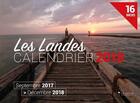 Couverture du livre « Calendrier ; les Landes ; septembre 2017 /décembre 2018 ; 16 mois » de  aux éditions Geste