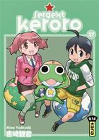 Couverture du livre « Sergent Keroro Tome 27 » de Mine Yoshizaki aux éditions Kana