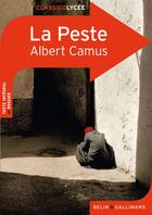 Couverture du livre « La peste » de Albert Camus aux éditions Belin Education