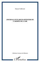 Couverture du livre « Journal d'un sous-officier de l'armée de l'air » de Paul Clary aux éditions L'harmattan