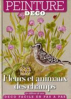 Couverture du livre « Fleurs et animaux des champs » de Mireille Cardon aux éditions De Saxe