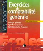 Couverture du livre « Exercices corriges comptabilite generale » de Grandguillot/Grandgu aux éditions Gualino