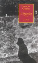 Couverture du livre « L'imparfait » de Jacques Chessex aux éditions Bernard Campiche