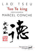 Couverture du livre « Tao-te king » de Lao-Tseu aux éditions Puf