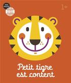Couverture du livre « Petit tigre est content » de  aux éditions Casterman