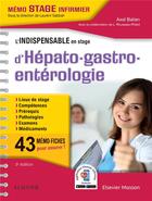 Couverture du livre « L'indispensable en stage d'hépato-gastro-entérologie » de Axel Balian aux éditions Elsevier-masson