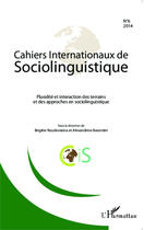 Couverture du livre « Pluralite Et Interaction Des Terrains Et Des Approches En Sociolinguistique » de Cahiers Intern De So aux éditions L'harmattan