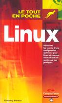 Couverture du livre « Linux » de Timothy Parker aux éditions Pearson