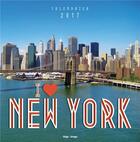 Couverture du livre « Calendrier mural New York 2017 » de  aux éditions Hugo Image