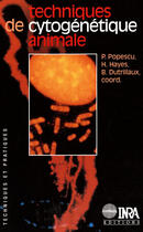 Couverture du livre « Techniques de cytogénétique animale » de P Popescu et H Hayes et B Dutrillaux aux éditions Quae