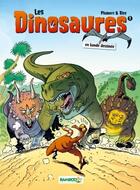 Couverture du livre « Les dinosaures en bande dessinée Tome 1 » de Arnaud Plumeri et Bloz aux éditions Bamboo