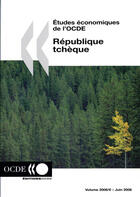 Couverture du livre « Études économiques de l'OCDE ; République Tchèque (édition 2006) » de  aux éditions Ocde