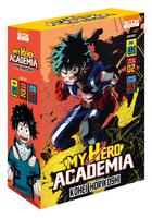 Couverture du livre « My hero Academia : coffret Tomes 1 à 3 » de Kohei Horikoshi aux éditions Ki-oon