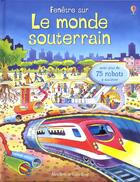 Couverture du livre « Fenêtre sur le monde souterrain ; avec plus de 75 rabats à soulever » de Frith/King aux éditions Usborne