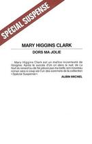Couverture du livre « Dors ma jolie » de Mary Higgins Clark aux éditions Albin Michel
