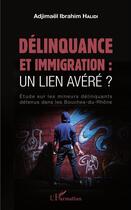 Couverture du livre « Délinquance et immigration : un lien avéré ? étude sur les mineurs délinquants détenus dans les Bouches-du-Rhône » de Adjimael Ibrahim Halidi aux éditions L'harmattan