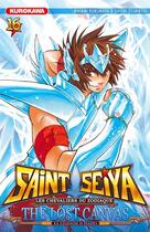 Couverture du livre « Saint Seiya - the lost Canvas ; la légende d'Hadès Tome 16 » de Masami Kurumada et Shiori Teshirogi aux éditions Kurokawa