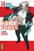 Couverture du livre « Fire force Tome 14 » de Atsushi Ohkubo aux éditions Kana