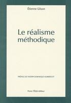Couverture du livre « Le réalisme méthodique » de Etienne Gilson aux éditions Tequi
