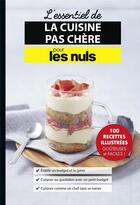 Couverture du livre « L'essentiel de la cuisine pas chère pour les nuls » de Heloise Martel aux éditions First