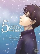 Couverture du livre « 5cm per second Tome 2 » de Makoto Shinkai et Yukiko Seike aux éditions Pika