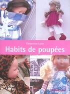 Couverture du livre « Habits de poupees » de Clementine Lubin aux éditions Mango