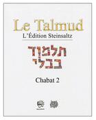 Couverture du livre « Le talmud t xxxiii - chabat 2 » de Adin Steinsaltz aux éditions Biblieurope