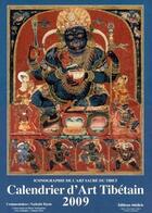 Couverture du livre « Calendrier d'art tibétain 2009 » de  aux éditions Medicis