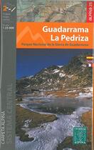 Couverture du livre « Guadarrama/la pedriza (2 cartes) » de  aux éditions Alpina