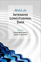 Couverture du livre « Models for Intensive Longitudinal Data » de Theodore A Walls aux éditions Oxford University Press Usa