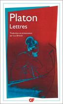 Couverture du livre « Lettres » de Platon aux éditions Flammarion