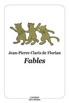 Couverture du livre « Fables » de Jean-Pierre Claris De Florian et Jean-Jacques Grandville aux éditions Ecole Des Loisirs
