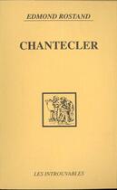 Couverture du livre « Chantecler » de Edmond Rostand aux éditions Editions L'harmattan