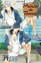Couverture du livre « Prince du tennis - tome 34 » de Takeshi Konomi aux éditions Kana