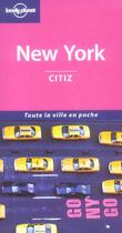 Couverture du livre « New York » de Adams Otis Ginger aux éditions Lonely Planet France