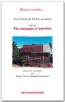 Couverture du livre « Benzo raconte ; ma campagne d'autrefois » de Serge Colot aux éditions Ibis Rouge Editions