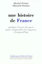 Couverture du livre « Histoire de france » de Pinton/Husson aux éditions Francois-xavier De Guibert