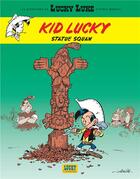 Couverture du livre « Les aventures de Kid Lucky d'après Morris Tome 3 : statue squaw » de Achde aux éditions Lucky Comics